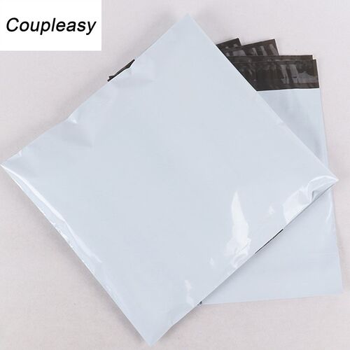 新品20Pcs 5 Sizes White Plastic Envelope Waterproof CoZurier
