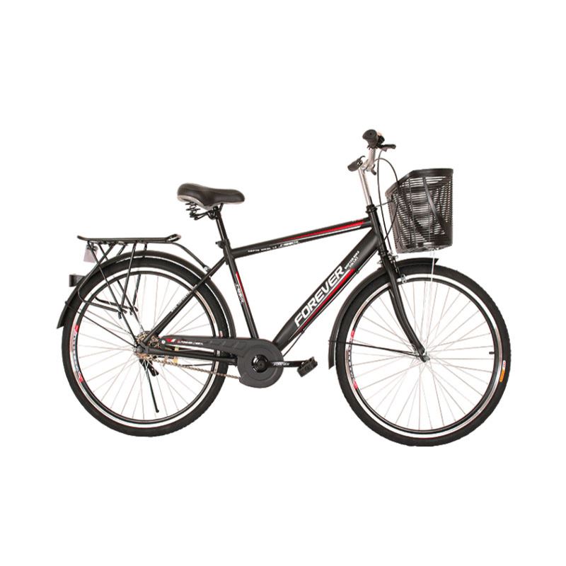 极速自行车26寸男士轻便代步通勤自E行车普通城市成人休闲载重单