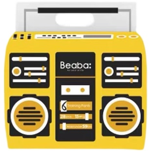 极速BEAcBA碧芭收音机Radio婴儿纸尿裤 拉拉超薄透气干爽男女宝宝