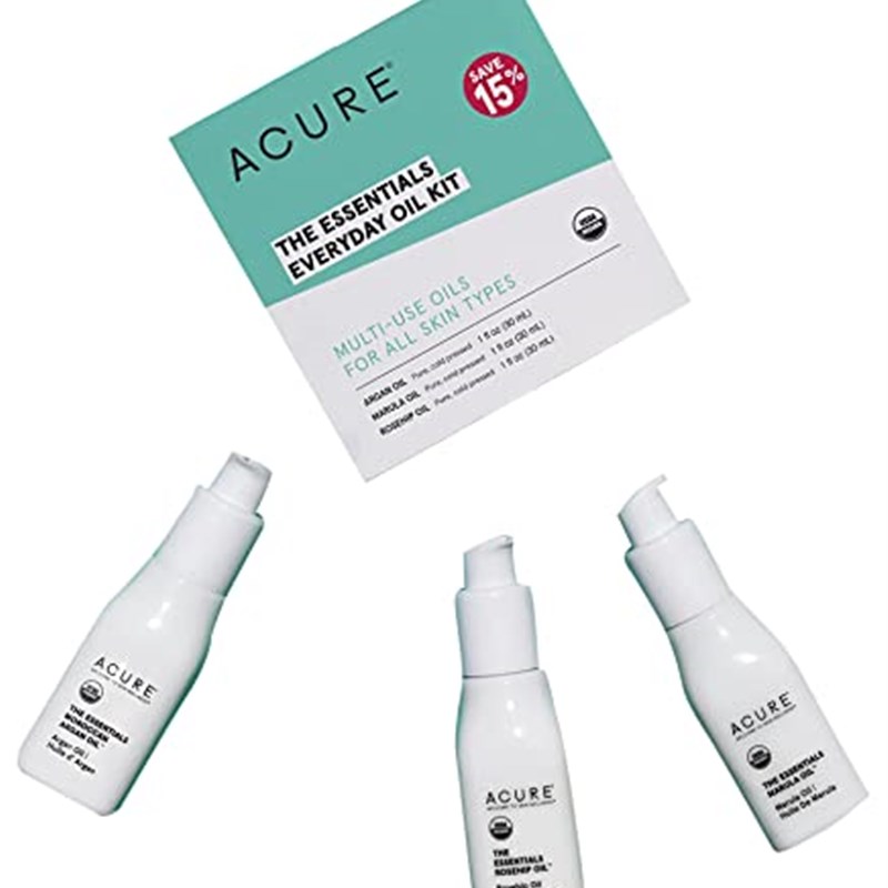 速发Acure The Essentials Oil Starter Kit - 100% Vegan and Ce
