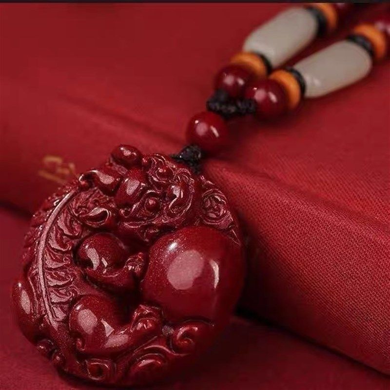 极速高纯度真品朱砂m有求必应貔貅挂绳吊坠本命年护身符招财转运,珠宝/钻石/翡翠,颈饰,淘宝优惠券,粉丝福利购,淘宝优惠卷