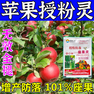 极速苹果树授粉j花粉座果精神器保花保果药梨树李子猕S猴桃花肥料