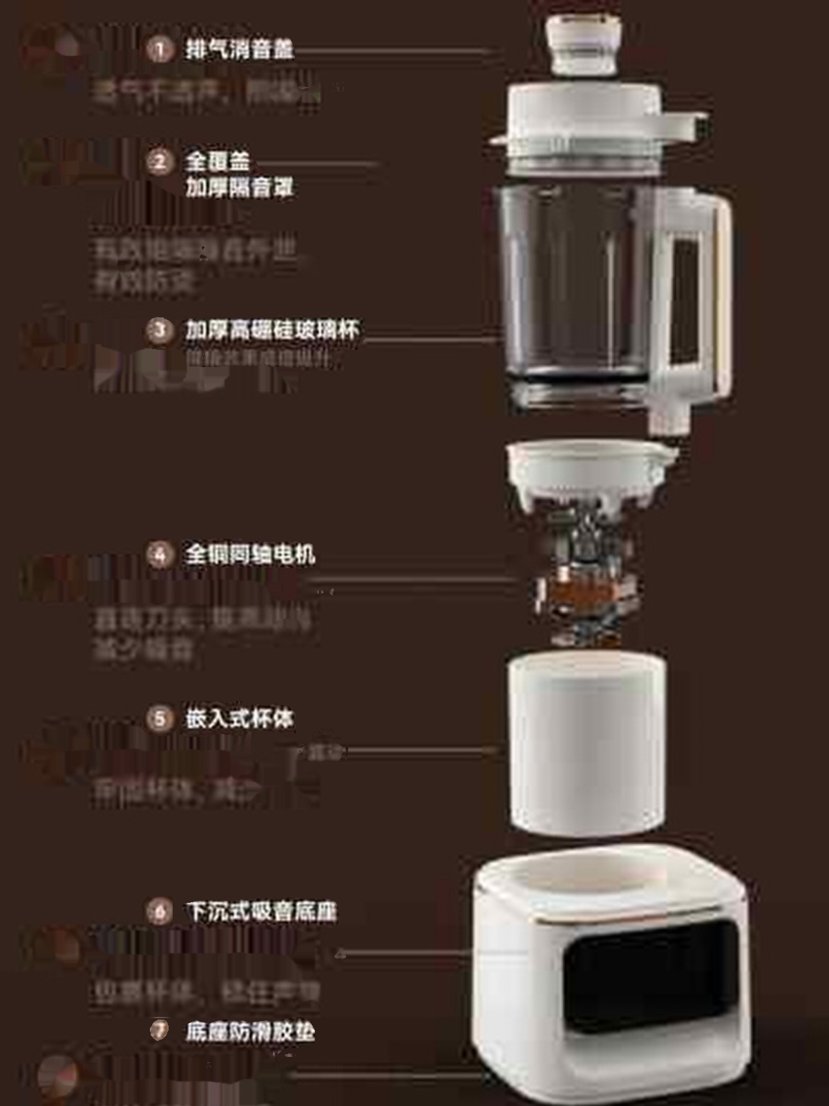 顽米破壁机家用豆浆机五谷杂专用粮料理多功能榨汁机一体新款288