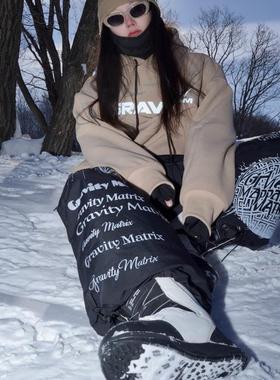 Gravity涂鸦滑雪裤 男女同款