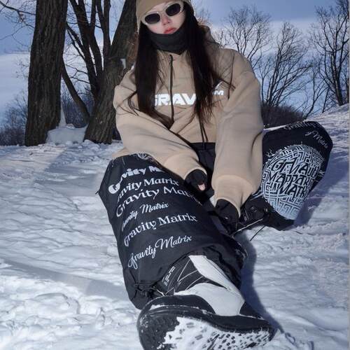 Gravity涂鸦滑雪裤 男女同款