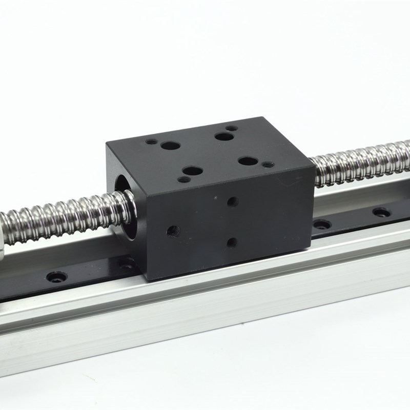 CBX滚珠丝杠直线导轨滑台滑轨线性模组配42/57步进有效50~1500mm