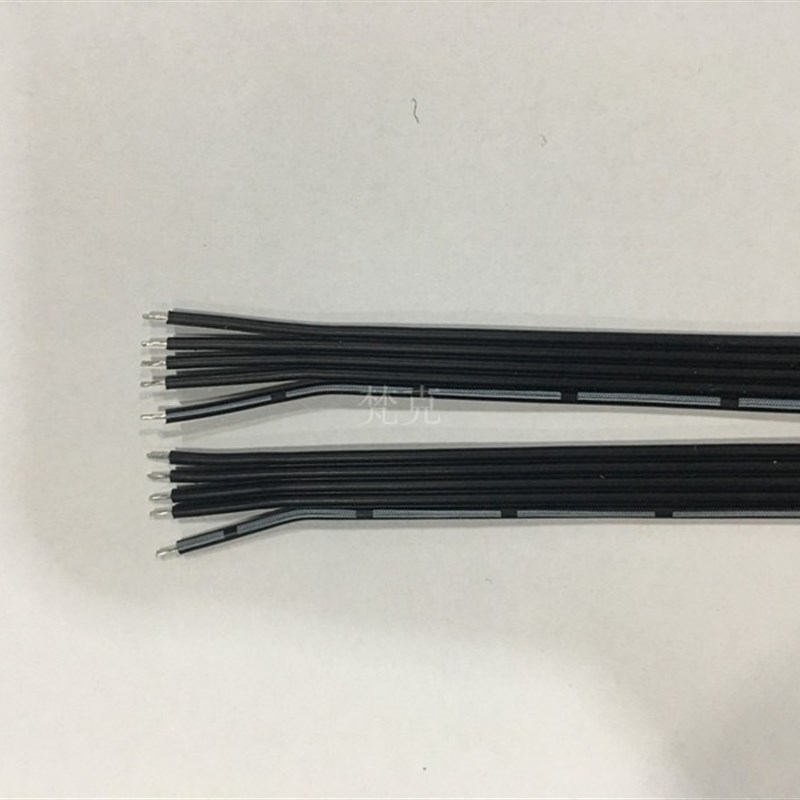 超软硅胶2P3P4P5P6P8P排线24 26 28 30AWG特软多股耐高温多芯并线