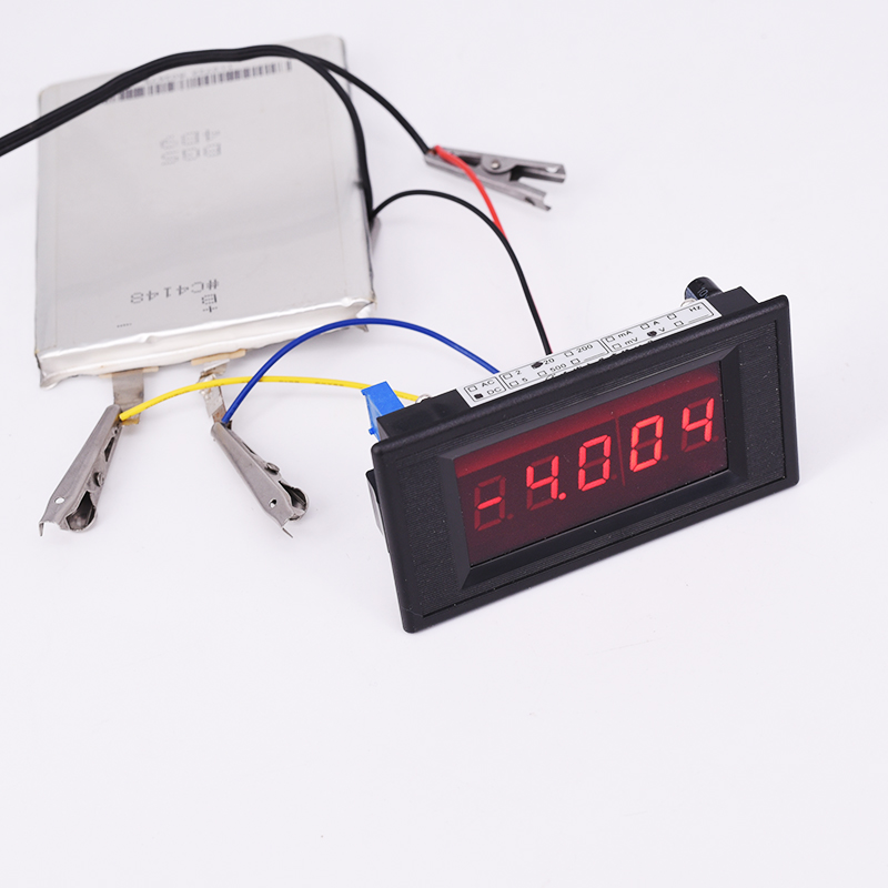 直流dc高精度四位半数字数显电压表头200mv20V200V 4位基于单片机