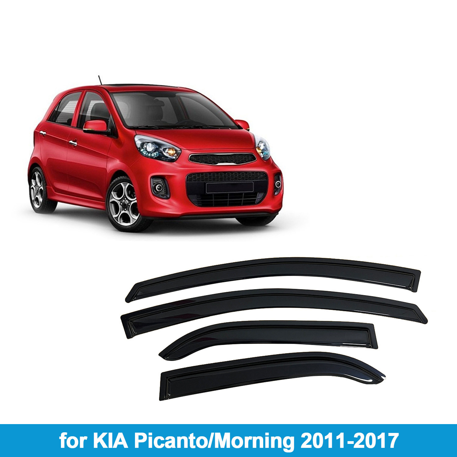 起亚KiaPicanto2011-2017雨眉