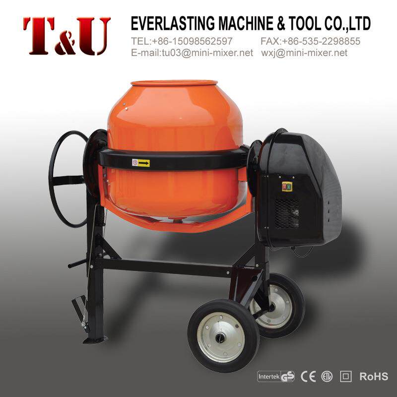 小型混凝土搅拌设备移动便捷式搅拌机可倾斜式水泥搅拌设备