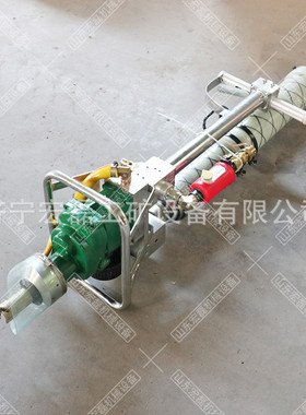 气动锚杆钻机煤矿风动顶帮两用锚杆打孔机支腿式MQT-130气动钻机