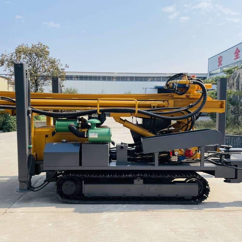 FY500全液压水井钻机  履带式气动水井钻机