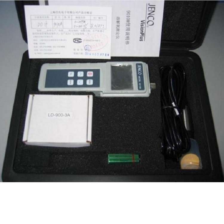 便携数显溶解氧测试仪9010M JENCO/任氏水产养殖河道水质测量仪表