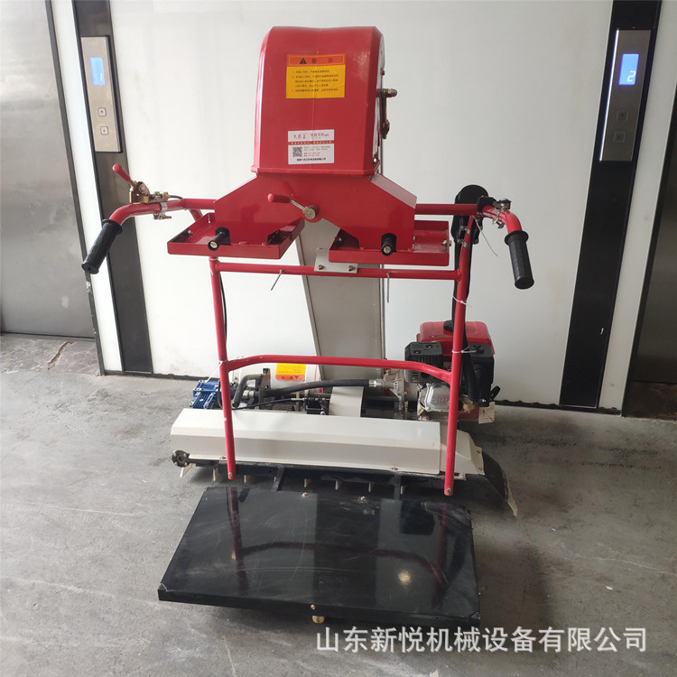 汽油自走式扒谷灌袋机 晾晒粮食装袋机 双口袋汽油收粮机