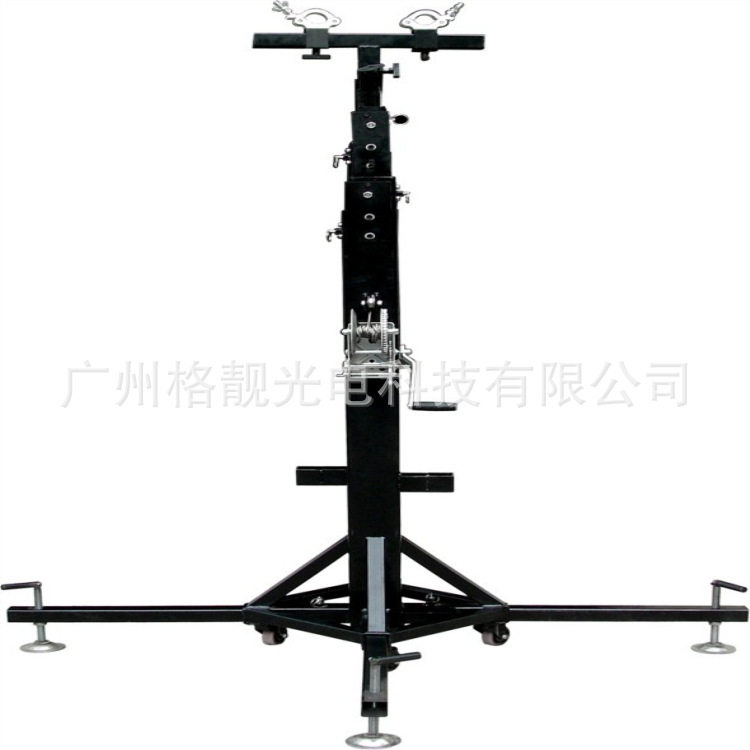 挂摇头光束灯支架灯光手摇架桁架挂帕灯架流动升降架舞台灯光架子