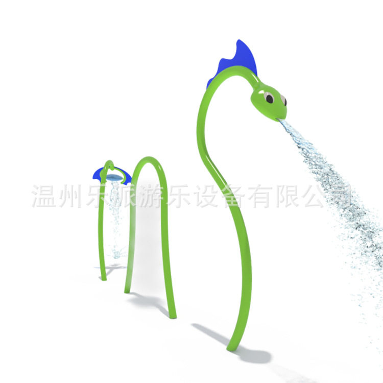 水上乐园设备 喷泉 水圈 不锈钢戏水设备 动物造型戏水小品厂家