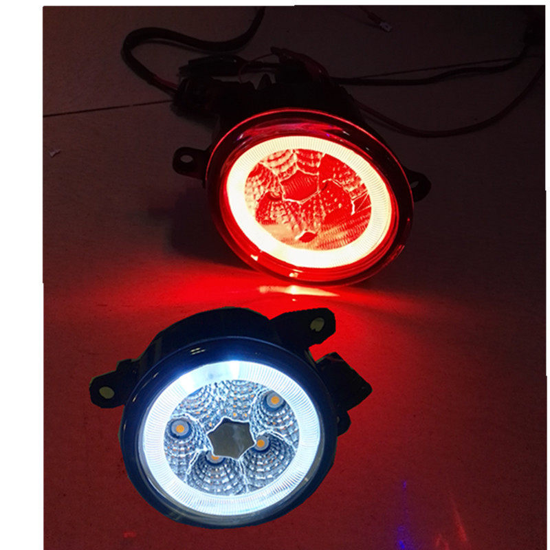 适用于卡罗拉 凯美瑞 RAV4 塞纳汉兰特威驰锐志花冠天使眼LED雾灯