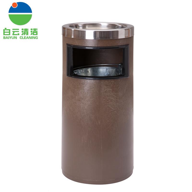 白云清洁AF07500塑料烟灰垃圾桶8L烟灰/杂物垃圾桶酒店宾馆用