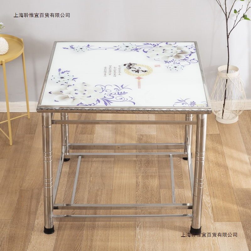 SUS304加厚折叠烤火餐桌取暖架