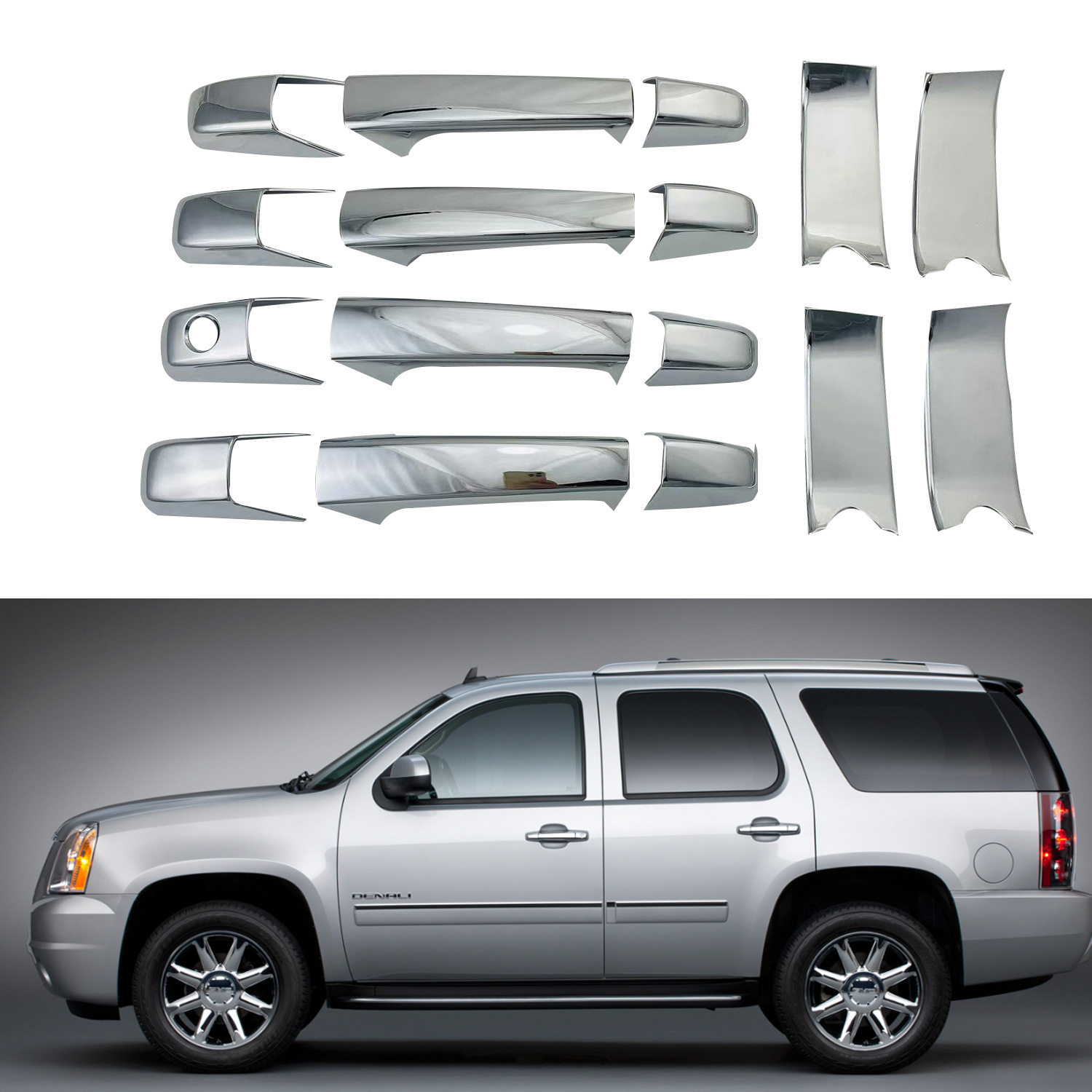 适用于雪佛兰07-13Silverado Yukon拉手门碗GMC sierra拉手门碗