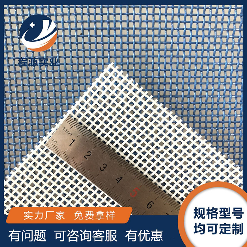 蔬菜食品脱水滤网耐高温聚酯方孔过滤网烘干网方孔网布传送带厂家