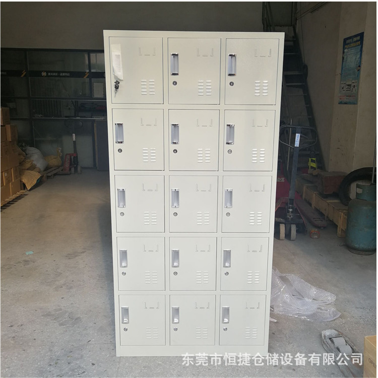 24门加层板透气孔除臭铁制鞋柜