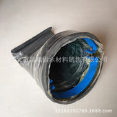 鸭嘴阀 内撑卡箍式 橡胶鸭嘴阀DN300 内置式 雨水井弯嘴式 防倒灌