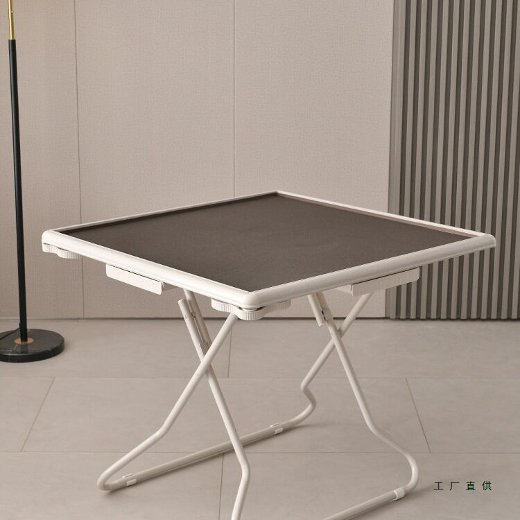 折叠麻将桌可移动家用宿舍手搓打牌桌子小型简易手动棋牌桌麻雀台