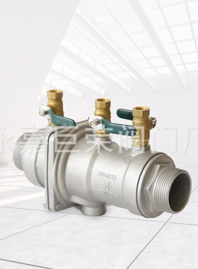 LHS712X低阻力倒流防止器 手动螺纹防污隔断阀南高供应