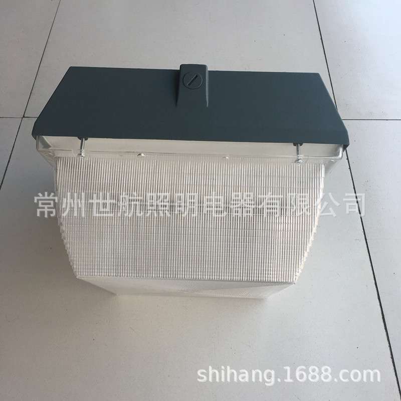 PC方形油站灯含80瓦光源防水驱动配装无极灯嵌入式吸顶式质保三年