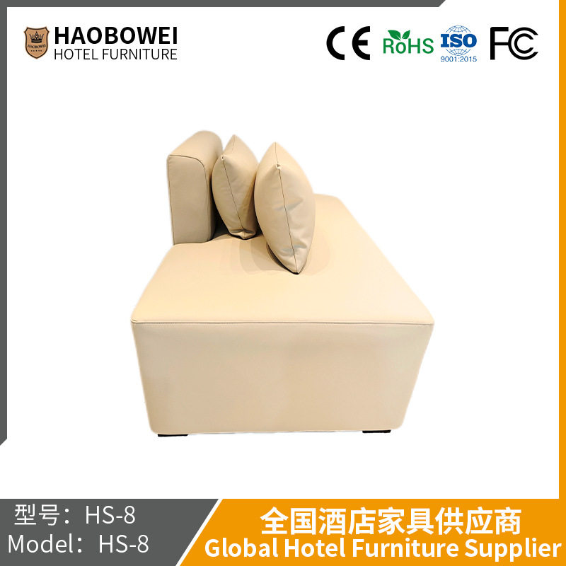 意式极简劳伦斯真皮沙发组合