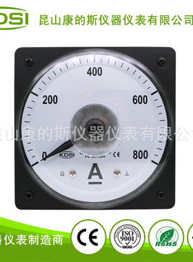 供应 KDSI指针式电流表LS-110 DC75mV 800A毫伏输入表头 安装简单