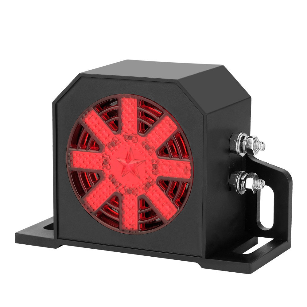 12V80V防水滴滴语音倒车喇叭叉车铲车汽车货车农机喇叭报警器蜂鸣
