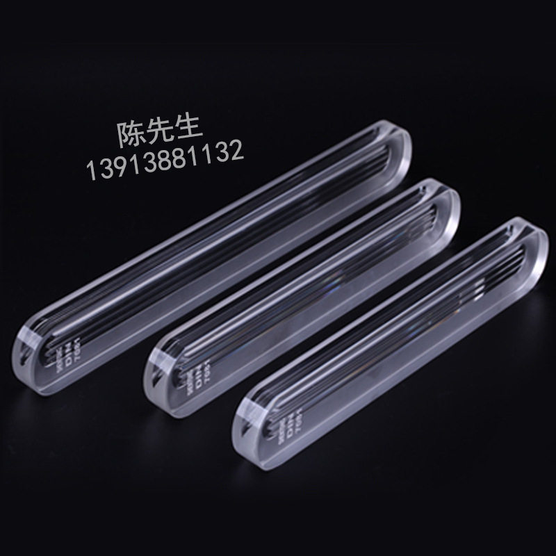 DIN7081水位计玻璃R型反射式多沟槽液位计长条液面计玻璃板厂家