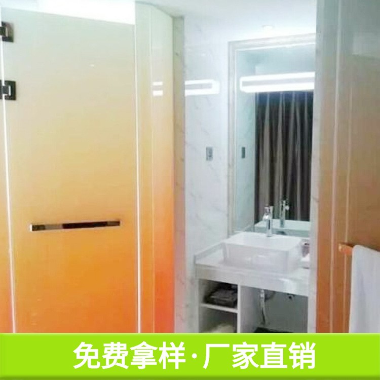 广州耐智 渐变蒙砂玻璃 渐变玻璃 厂家
