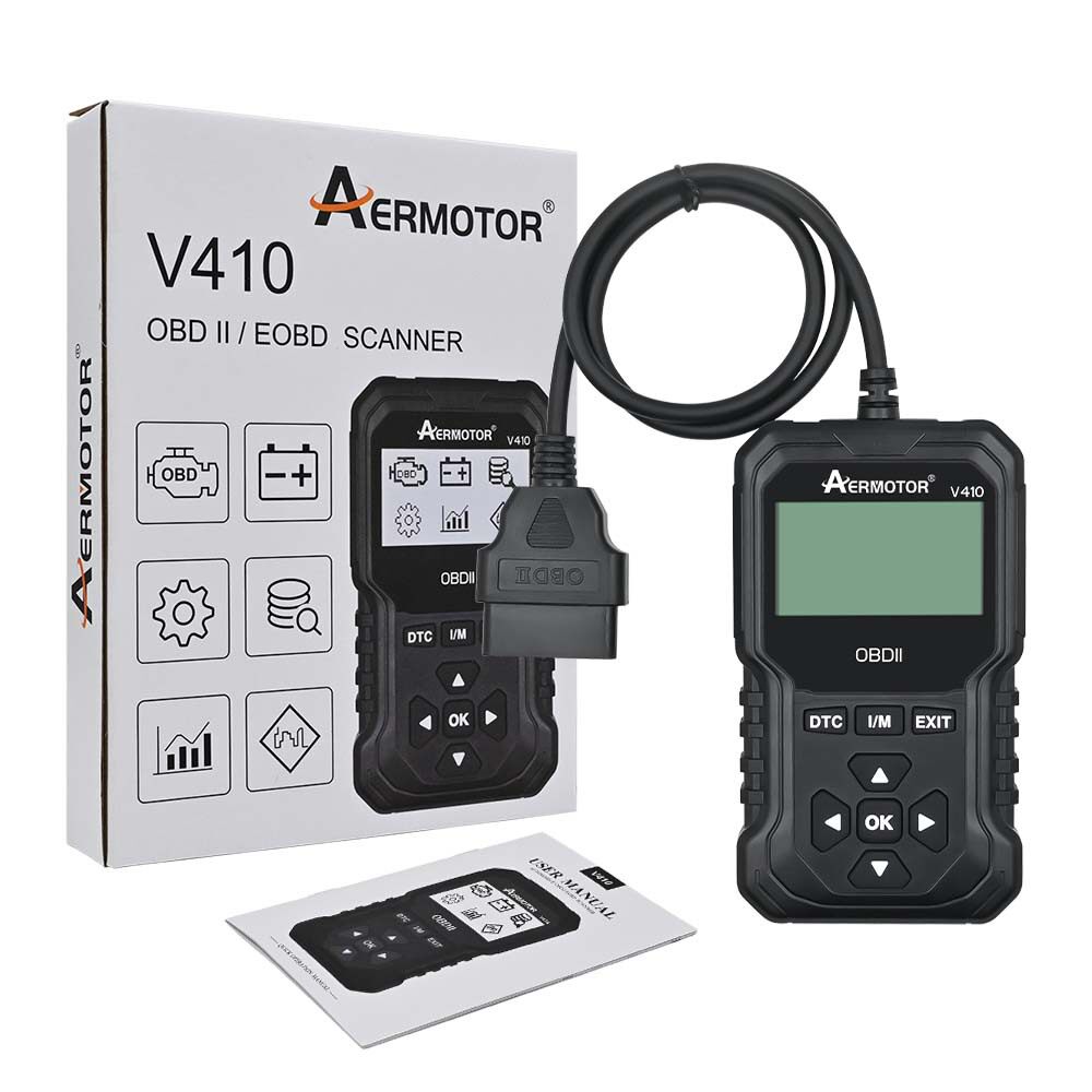 V410OBD2汽车诊断扫描仪多语言