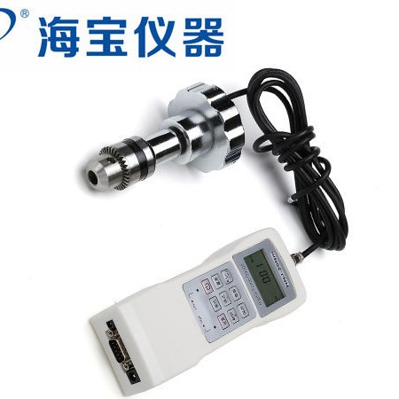 数显扭力计HNJ-1海宝HNJ-2-5-10小型螺丝电批夹持式扭力检测仪