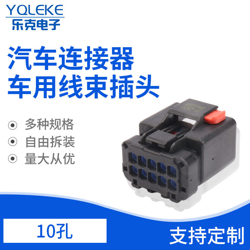 10孔汽车连接器  接插件线束插头54201009