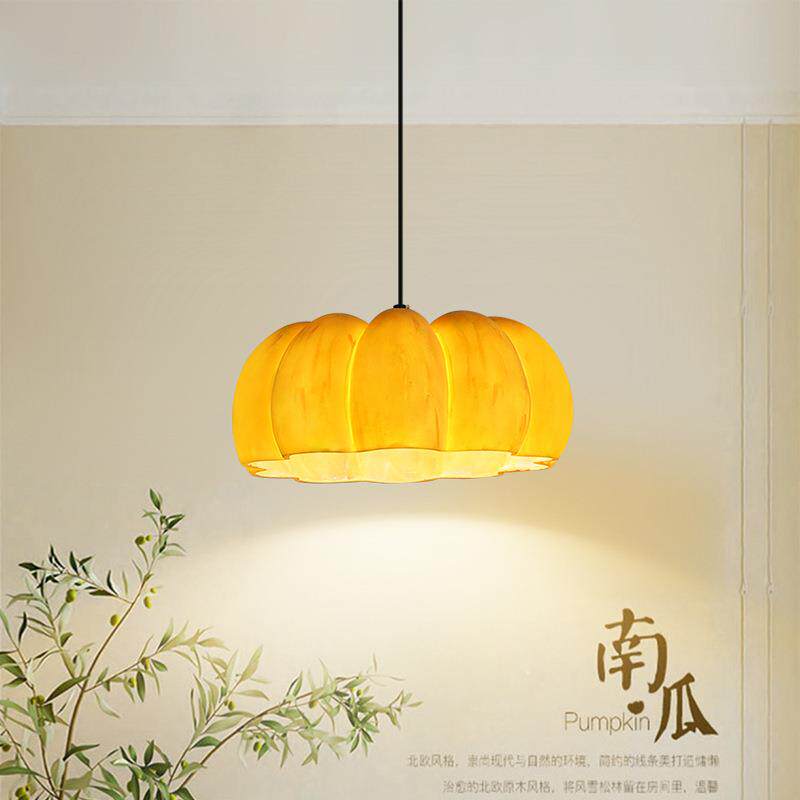 餐厅吊灯现代简约北欧创意个性艺术南瓜灯吊灯餐厅吧台小吊灯F522