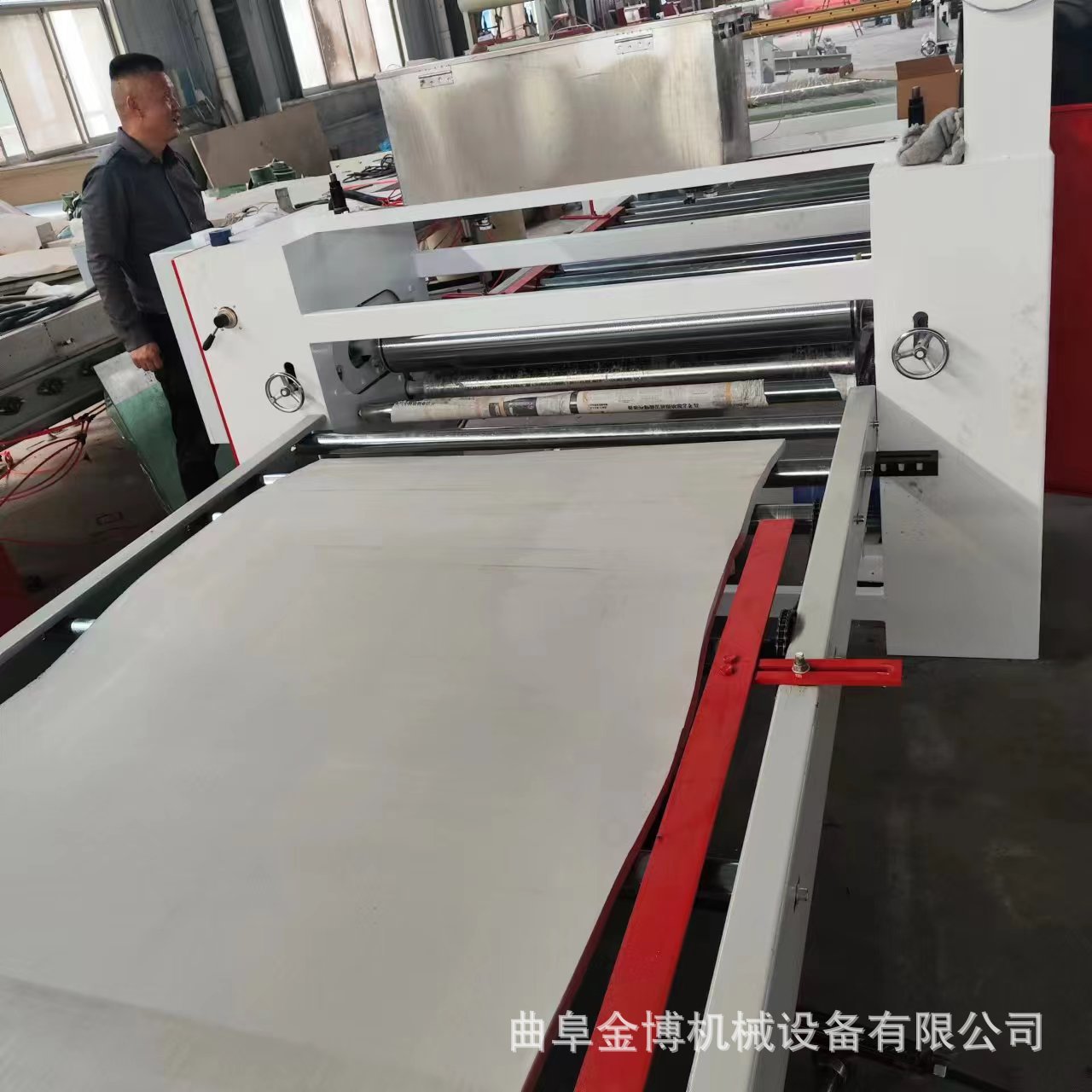橡塑卷对卷涂胶复合机 PVC膜地板革复合机 两卷合一卷结实牢固