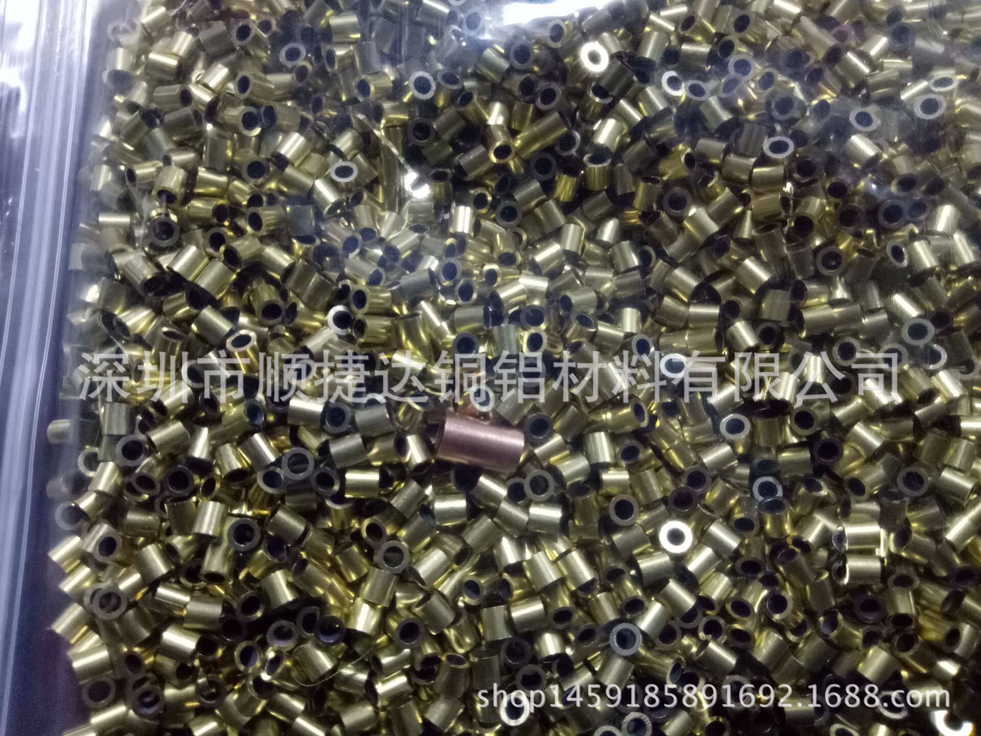 专业生产H62光亮黄铜管H65国标精磨黄铜管无毛刺定尺铜管