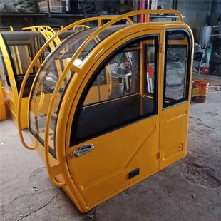 厂家生产吊车驾驶室 钢化玻璃隔音隔热抗冲击 小型吊车操作驾驶室