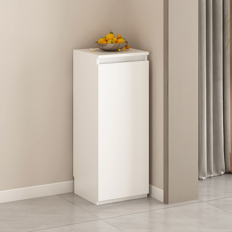 墙边薄柜20公分门后收纳柜30厘米厨房储物柜走廊尽头实木