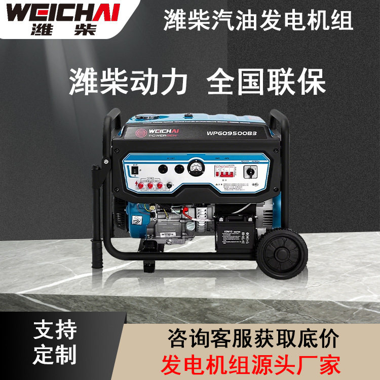 潍柴变频汽油发电机220/380V