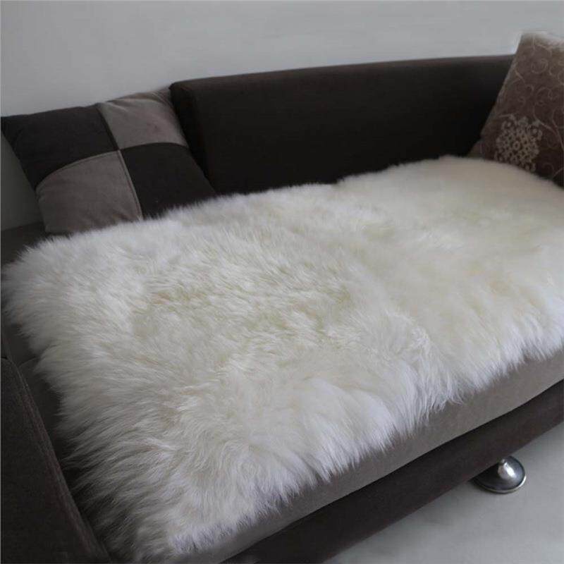 欧式纯羊毛贵妃垫冬季沙发垫子飘窗垫窗台垫榻榻米垫防滑坐垫