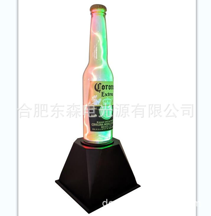 供应电离子酒瓶灯电子魔灯Plasma bottle 闪电酒瓶灯