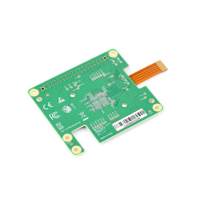 树莓派5 Pi AI HAT+人工智能开发扩展板Hailo AI 13/26TOPS高算力