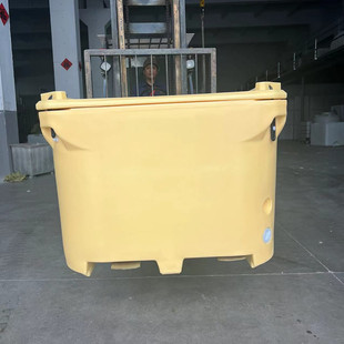 1000L食品保温箱滚塑活渔虾水产保温槽渔业冷藏箱冰块储存异形