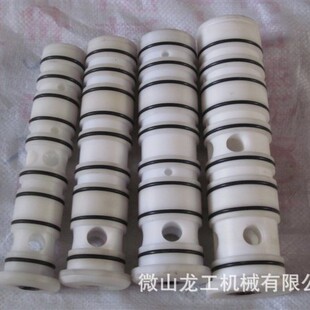 配流轴三通轴矿用气动锚杆钻机配件机体轴阀块塑料轴MQT150130120