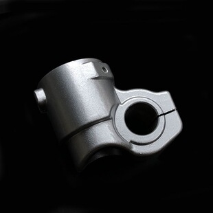 海陵M4前减震安装底座支架 M7前倒置减震下脚 前减碟刹刹车支架